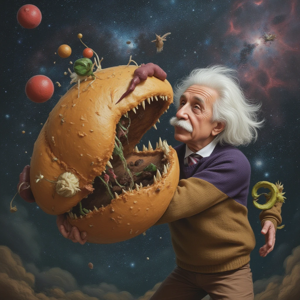 What helps to be a madman to say ("My fast food snacks")