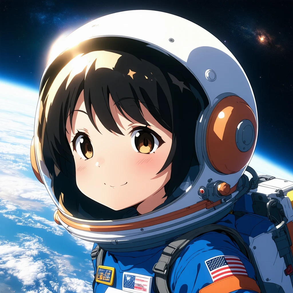 (A high resolution:1.2,hyper HD,space),Amy Ross,The astronaut,,Clear space,Starcloud，The astronaut stretched out his hand，Shenzhou spacecraft,suns rays,Space exploration,Adventure,Explore the unknown,Space equipment,Space World,high - tech,The astronaut,Depth,space photography,Colorful,Remote location,Adventure sports,Space station exploration,Rich biodiversity,Vivid colors,Detailed textures,light reflections,rays of sunlight piercing through,A journey of discovery,depth perception,Thrilling experience to draw an astronaut in a spacesuit，Below is a child looking up，The background is rockets, jen bartel, Space travelling, Inspired by:《Unknown crew》, space graphics art in background, Collage of space travel, Space travelling, Colorful illustration, author：Nobusada Yanagawa, victo ngai! cmyk palette, an illustration of inspired by Victo Ngai, Space exploration