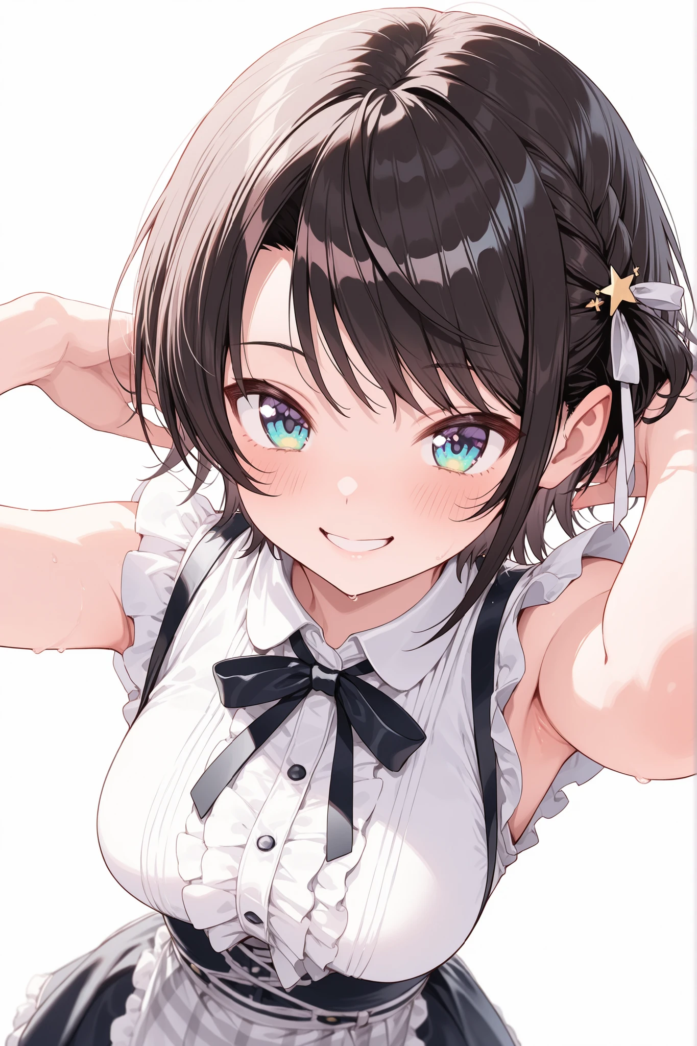 top quality, Ultra Detailed, 8K quality,1 girl,hololive Oozora Subaru、pretty face、cute smile、Good proportions