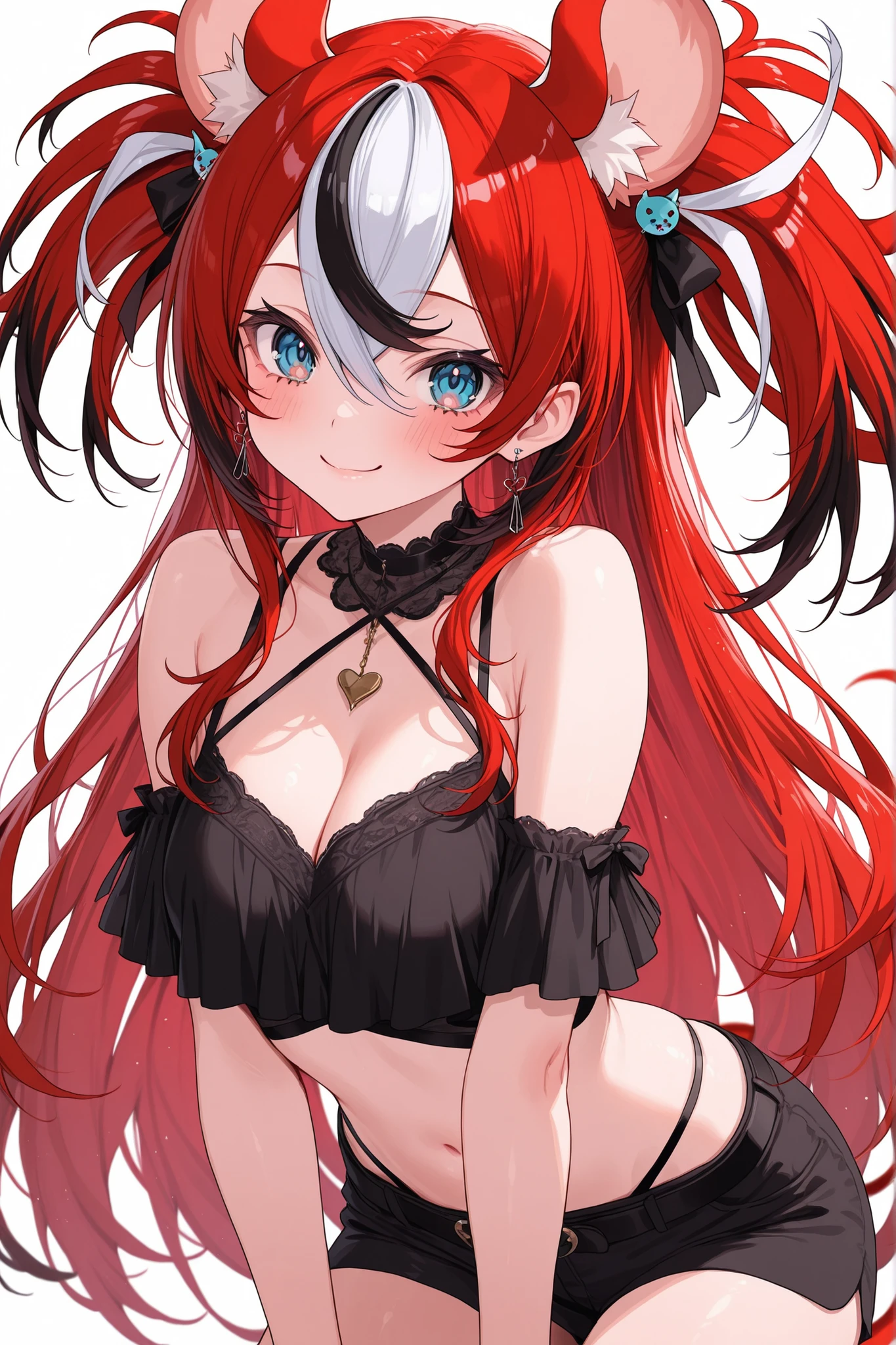 top quality, Ultra Detailed, 8K quality,1 girl,Hololive Hakos Baelz、pretty face、cute smile、Good proportions