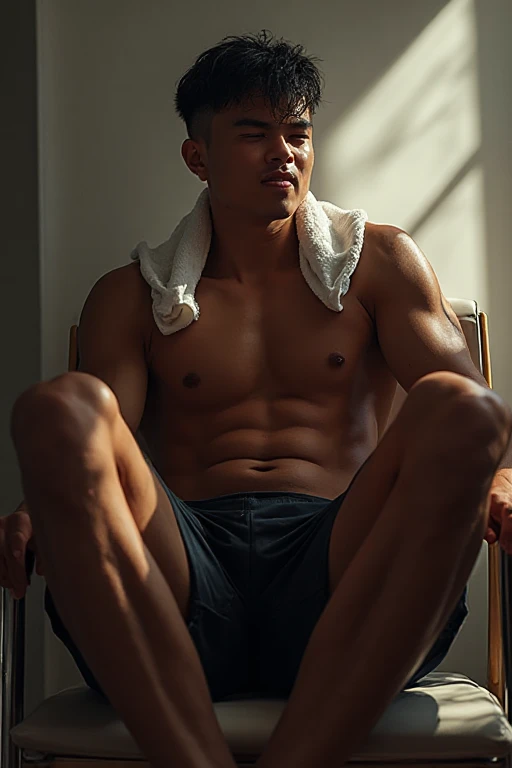 1 man, Indonesian face, dashing, natural muscles, white skin, full body, fashion photo, photo model, wearing Majapahit kingdom clothes