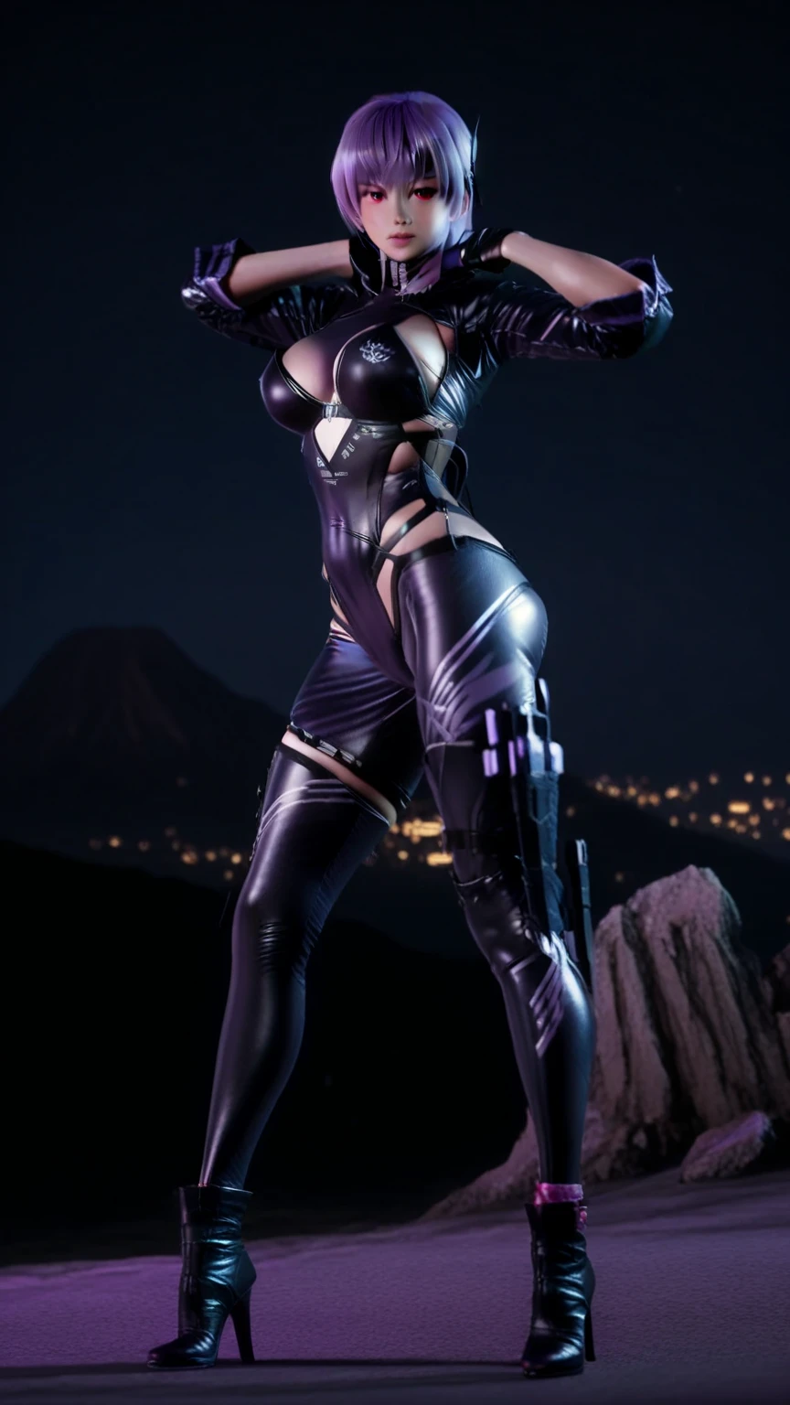 wisp (warframe), sitting on the beach sand, Sunset, ????? exposed, holding one of them with your hand (perfectbody) (big ???????) (no flaws)