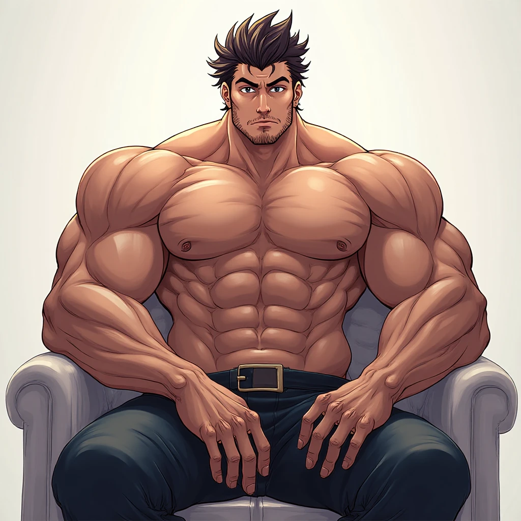 1boy, giant, alone, giant bodybuilder, illuminating light, strong body, bulk, large size, stand, read a book with white background, indoor, , white triangular , thick bulge, scratch his bulge, extraordinary big, brutalmass, giant muscular body, bulk, buff, massive body, large meaty body size, extremely wide body
