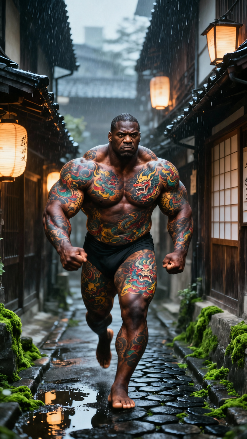 There is only one handsome Asian actor in the picture，30 years old，Tall and handsome, Toned body，short hair, O-Shaped Beard，Perfect body, Dark skin，Glowing skin，Smooth skin，The body is hairless，Muscle bulge, Muscular, Very large pectoral muscles，Very sexy abdominal muscles，Very well-developed leg muscles，Huge concave and convex area，Brightens oily skin，Wearing a gold leather shiny ，Handsome face， Correct and accurate male body proportions, Stand among the flowers。
