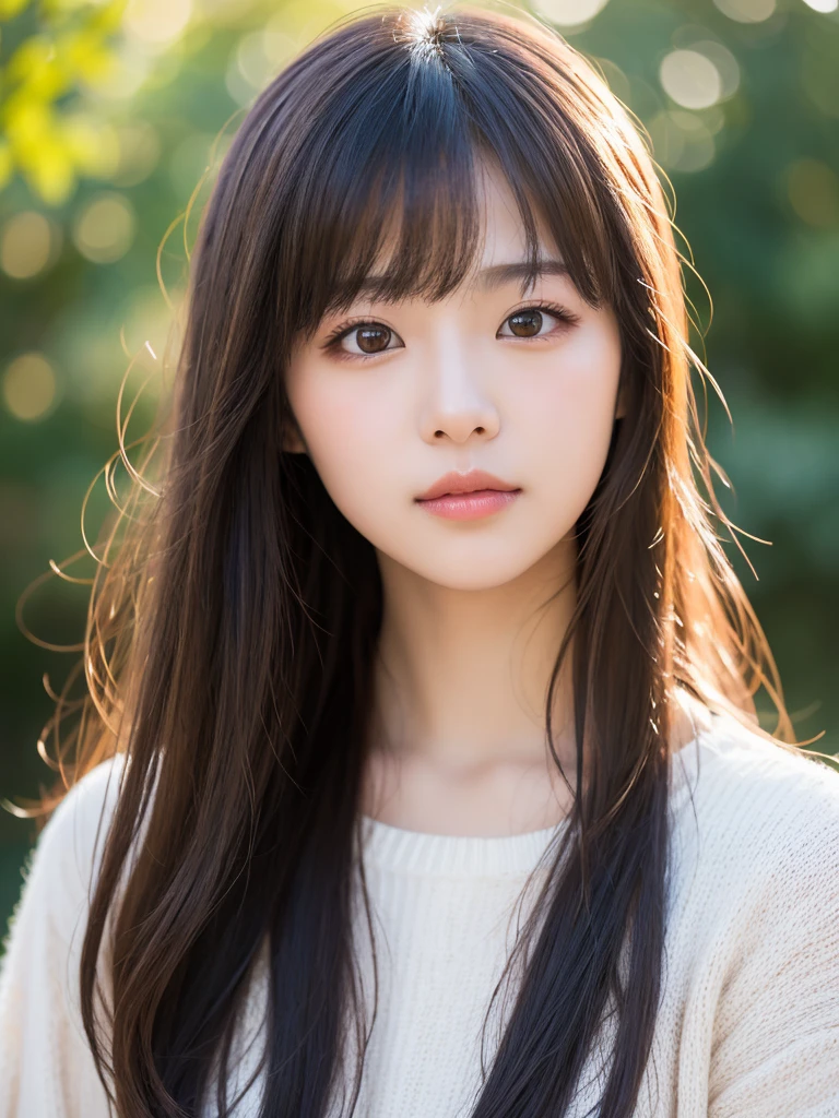 masterpiece, top quality, Realistic Attractive Audition Participants , Details, high definition , 8k wallpaper, perfect dynamic configuration , Beautiful eyes that can be seen from outside the car, down to the smallest details, medium hair , Big Rich , Expose your restraints in random poses, And tighten your 、(Tight Green Knitwear)、( bulge 1.2)、smile、 open her mouth 、Resort View、24 years old、( puffy eyes .4)、Adult Beauty、 Japanese