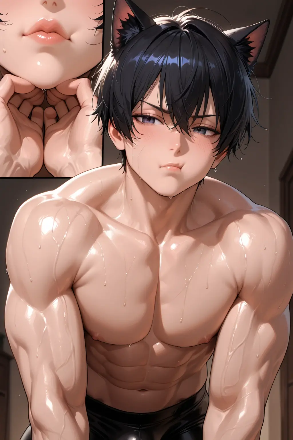 ,masculine,Blush,tinh trùng, 