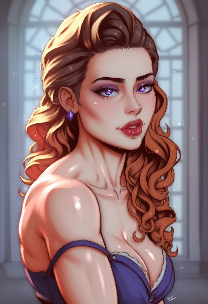 portrait photo of BrittBaker beautiful woman (Mila Kunis, huge breasts overexposed) hair updo upsweep nightclub sitting at bar (masterpiece) (best quality) (detailed) (8k) (HDR) (wallpaper) (cinematic lighting) (sharp focus) (intricate)
