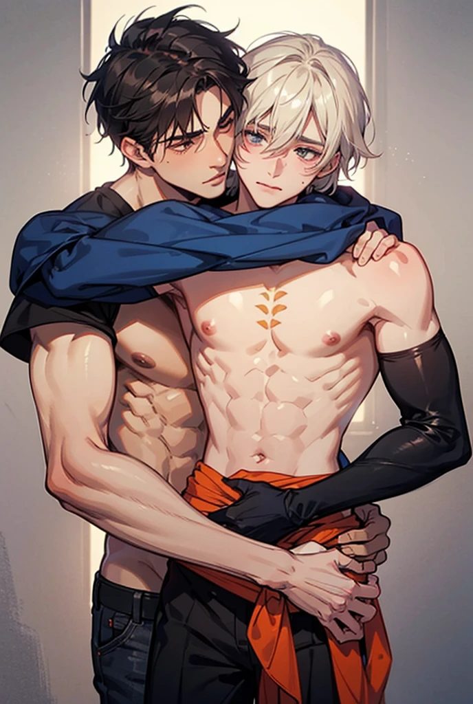 a father photograph sent by his second son to his first son（ a he had been brainwashing by his secondson ,eloped with his second son, crossdressing , wife of his secondson, wear ?????????????,has ??? with his secondson ,) 