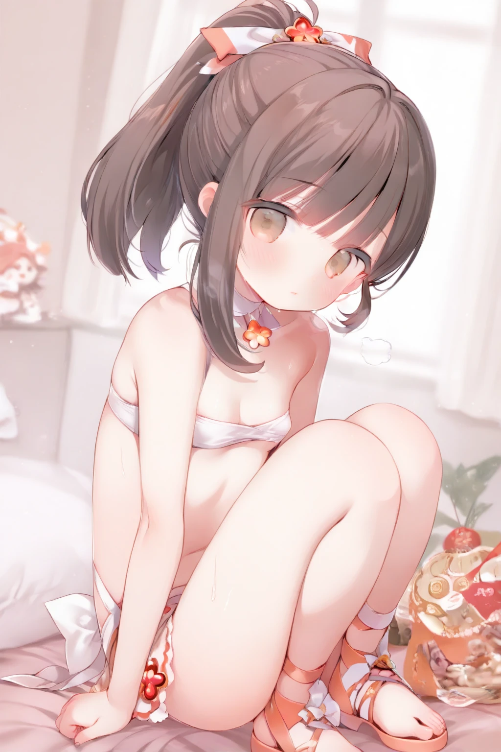 masterpiece、High resolution、And soul、Stickers、Full body portrait:1.85、M-shaped feet:1.85、A lot of  overflows from the :1.85、:1.85、:1.85、The role of a caring mother:1.85、Maternal:1.85、彼女のUltra-flat に包まれる:1.85、Ultra short height:1.85、1 beautiful 3 year old girl:1.85、So small and so young:1.95、(((Baby Face:1.85、Baby Face:1.85、Baby Face:1.85、Ultra-flat :1.85、White  Apron、Small :1.85、彼女のUltra-flat の:1.85、She begged to have her  sucked.............................:1.85、Super flat  :1.85、So small and so young:1.95、She breastfeeds me:1.85、Smile like a mother:1.85、Super flat  :1.85、Short length、short hair、Both sides up、Seen from directly below:1.85、Leaning forwardピーク:1.85、Baby Face:1.85、Baby Face:1.85、So small and so young:1.85、Ultra-flat の:1.85、 look down on someone:1.85、Leaning forward:1.85、Black Hair、Super happy face、Maternal Instinct、She makes me breastfeed、She dotes on me:1.85、She will be my mother:1.2、She pushed me down、Knee pillow、Ecstasy face、Voice of the Heart、My  satisfied her、Vaginal ejaculation)))、blush、Watery eye、Leaning forward:1.85、On the crib、Super flat  nipples、Baby Face:1.85、Baby Face:1.85、Baby Face:1.85、Short length、Short length、Short length、Ultra-flat chest、Ultra-flat chest、Ultra-flat 