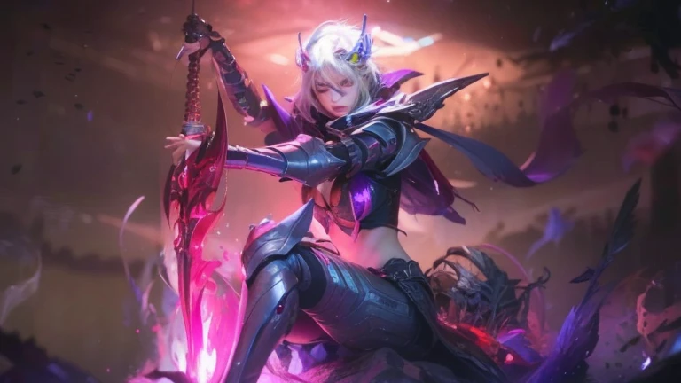 masterpiece, ((perfect eyes)) best quality, (semirealism:1.9), beautiful lighting, (extremely detailed CG unity 4k fhd wallpaper), High Detail, Sharp focus, dramatic outdoors, 1 girl ,19 years old, white hair, light purpel eyes, smile.