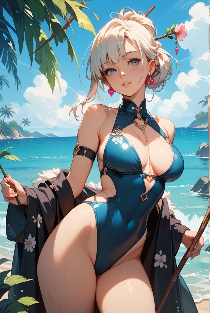 2 girls of the same height smiling in the water in the bathtub，No teeth exposed. Female twins， bright colors，natural lighting, best quality,  to , Put your left arm around the other person's waist, sunny masterpiece, Navel exposed, blush, Navel exposed, swimsuit, full, super, Next to each other, The  are close to each other, Two slim girls, their  are squeezed into a slit, small 