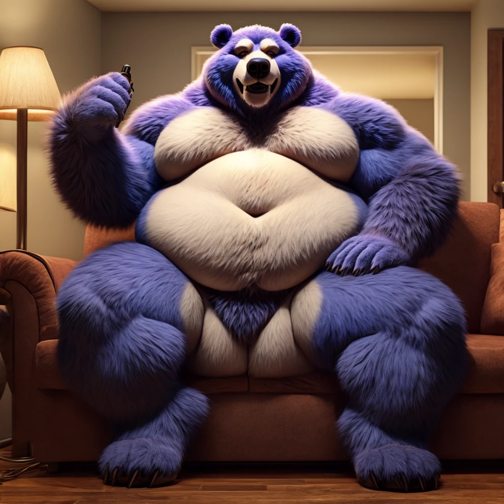 Fat Okidogi Big Huge Belly and large body his big chunky body and hes butt is Biggest and his  is Bigger he's on the toilet Leaking spurm in his  