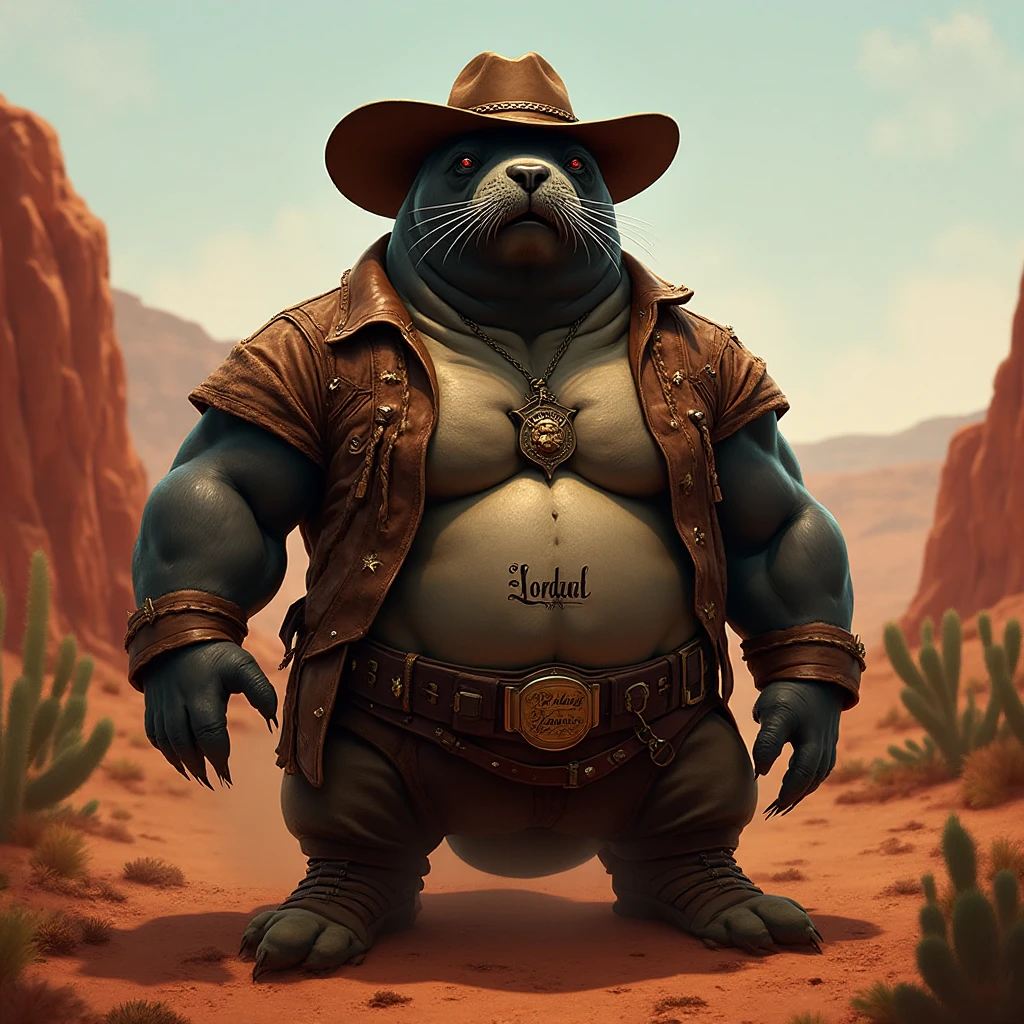 furry, anthro, african water buffallo:1.5, black body, solo, big brute male:1.4, chubby, desert ragged old nomad clothes, his  is short fat saggy and , standing in the desert inside a tribe:1.2, (walk:1.4), dripping,  of :1.8, super detailed, detailed face, best art, 8k, vibrant, by snowskau:0.4, by taran fiddler:1.8, by RedRusker:1.8, art stile, 3D, halfbody,