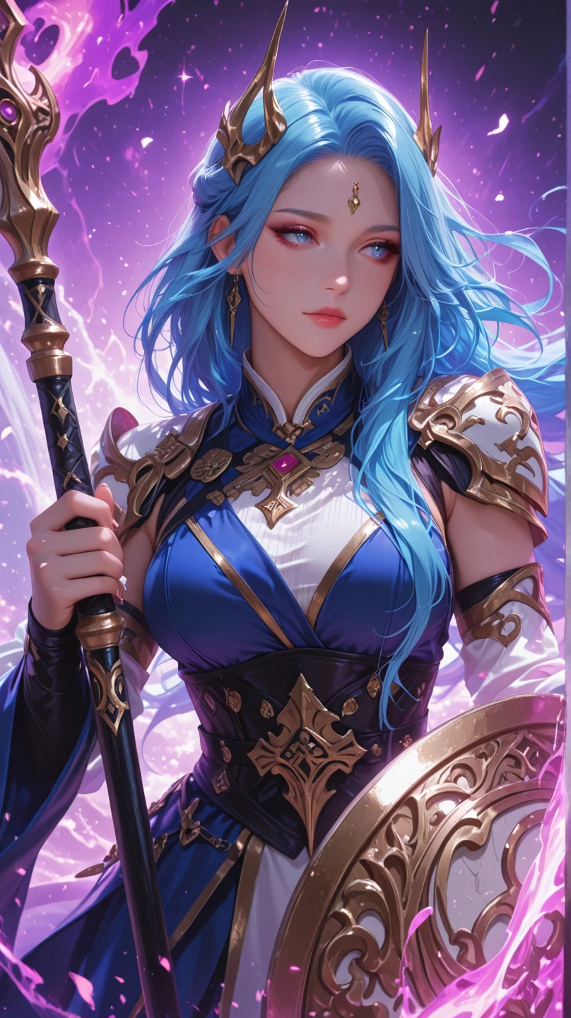 a picture of fire sorceress firing a flaming arrow from a magnificent epic bow, an (elite glamour beautiful: 1.2), fire sorceress, ultra detailed face,  perfect face, blue hair, long hair, wavy hair, wearing wild glamour dress, intricate dress, purple dress , with fire patterns on it, aiming an epic bow with a (diamond tip arrowhead: 1.3),  dynamic bow, sting drawn to the cheek , arrow ready to be shot, dynamic bow, sting drawn to the cheek , arrow ready to be shot, it is night, moon light, starry night, cloudy night,  high details, best quality, 16k, [ultra detailed], masterpiece, best quality, (extremely detailed), dynamic angle, full body shot, fantasy urban street at night bacground,  ,faize, firing and arrow, bow (weapon)