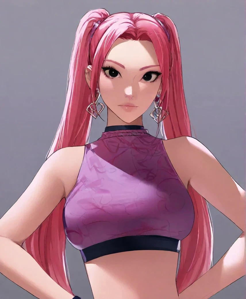 (best quality, 4k, 8k, highres, masterpiece:1.2), ultra-detailed, (((fox girl))), ((pink hair)), ((full body)), ((perfect body)), (((standing pose))), (((very baggy and long harem belly dance pants))), ((perfect pants)), ((detailed pants)), ((strapless bikini top)), ((jewelry)), ((perfect clothes)), ((fully detailed)), illustration, vivid colors