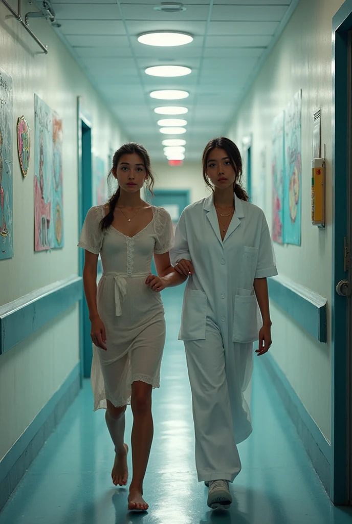 (((Tamara Taylor sits in a bathroom, wearing a large bathrobe))), (she is a very tall, slender woman), ((Ihre Haare sind kurz glatt und schwarz)), ((She wears the bob-Frisur)), (small round breasts), (big brown eyes), ((kleiner Kopf)), (fotorealistisch:1.2), (best qualit), (komplizierte Details), 8K, (Hohes Polyester), (Raytracing), (Kinobeleuchtung), (Sharp focus), (detailliertes Gesicht:1.3), natural and realistic skin textures, sanftes Gesicht