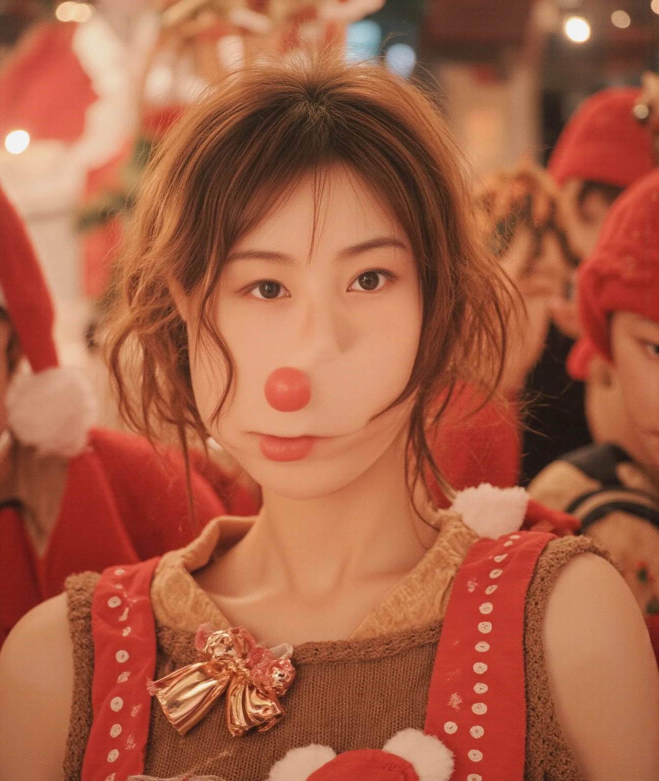 (highest quality,4K,8k,High resolution,Tabletop:1.2),((Realistic Highly detailed and realistic loads of ?????)),(Realistic,Realistic,Photorealistic ????:1.67),(highest quality, 8k, 32k, Tabletop, Hmph:1.The pagoda of gorgeous Japanese women, One Girl, ((???????????? :1.95)), ((Realistic Highly realistic loads of ????? - soaked skin:2.35))、((Clothes soaked with a huge amount of realistic ?????:2.65)))、(((A room soaked with realistic ?????:1.75)))、A wall soaked with a realistic amount of ?????,(Abdominal muscles, Glamorous figure, Glamour and perfect body :1.2), long: 1.65, (?????? Dress: 1.45), (indoor, night :1.62), Highly detailed face, Detailed lips, Fine grain, Double eyelids are ????,Beautiful fine grain,Beautiful lip detail, Random seduction of ???? ???? actress, Spread your ?????????, A face that tempts you to lick a ?????, Highly detailed eyes and face,Long eyelashes,One intensely ?????? girl,Portraiture,An illustration,Now,(((Realistic ???-soaked Christmas tree))),Sparkling Light,Cozy red hat and gloves, A mini dress soaked with a realistic amount of ?????, Ample ???????, Winter Wonderland,surprise,happiness,indices,??? excitement,Licking the ????? and showing her happy expression,The magical atmosphere of ???,Shukugi,Decorated,Fluffy ?????,??? on the roof,Starry Sky,Cold breath,Glowing Fireplace,wrapping ,Decorations,Christmas stockings,A room filled with a lot of ?????,Skid,hardcore ???,Glittering Decorations Sloppy with ?????,,Expectations of ????,A woman who is happy with intense ???,Pleasant ???,Get hard