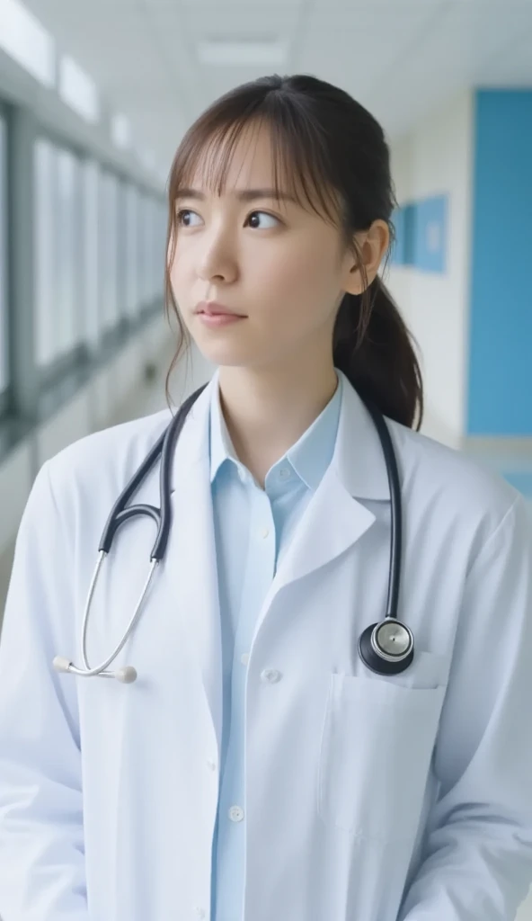 (tmasterpiece，number art:1.3)，Heroic Chinese doctor，Wearing(White medical gown:1.2)，Wearing(protective goggles:1.1)，Tense and focused，standing at(Hospital operating theatre:1.2)Curly，Surgical instruments in hand，(ray casting:1.2)，Patient hope，(Medical hero:1.2)，Medical equipment in the background，High-quality depiction，Professional details，A resolute expression，A tribute to the struggles of the medical community，Wallpapers --auto