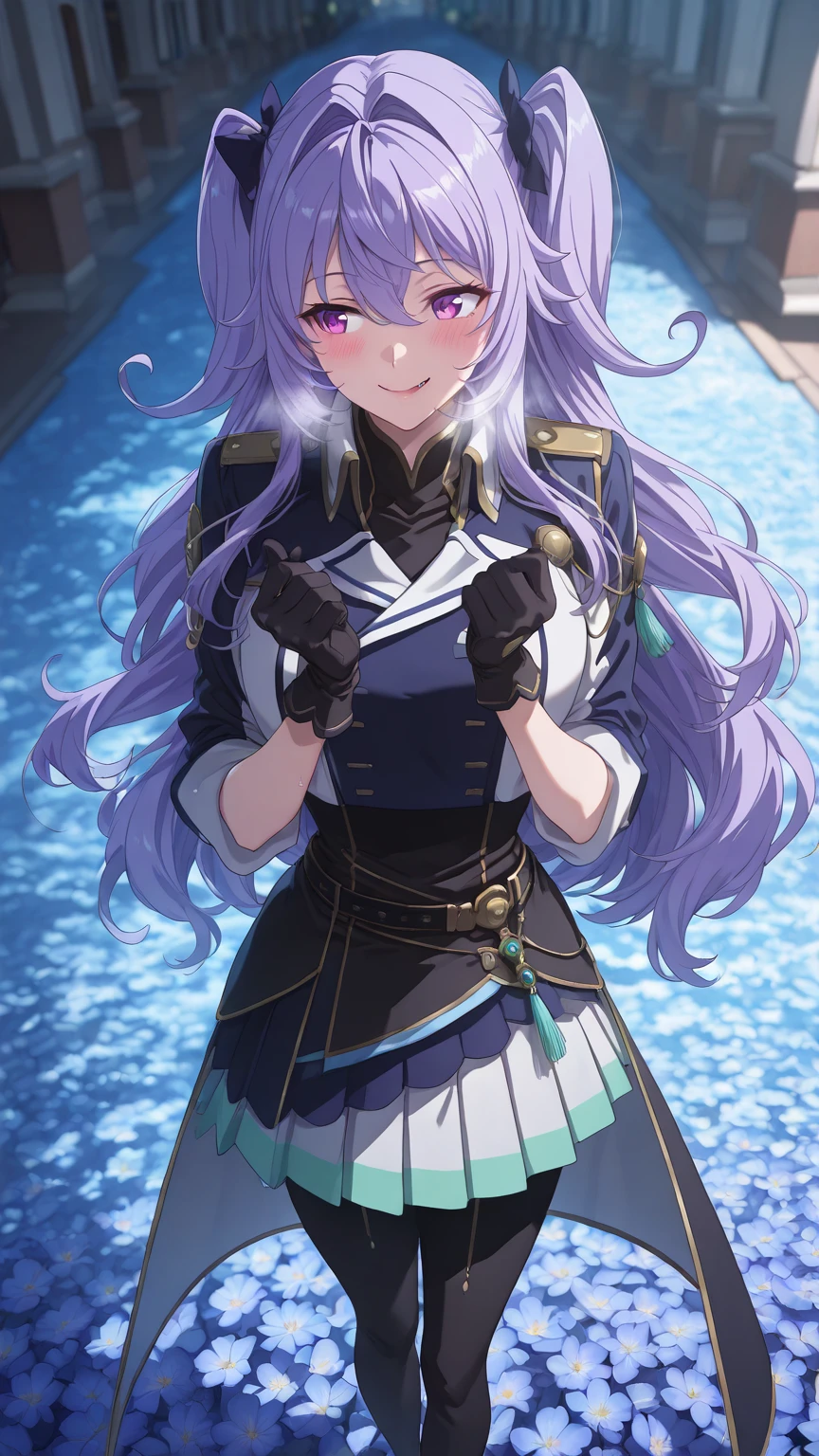 Masterpiece, top quality, best quality, official art, beautiful and aesthetic, anime, 1girl,extremely detailed, colorful, more detailed ((ultra-detailed)), (highly detailed CG illustration),eris greyrat, ahoge, hair between eyes, long hair, (red eyes:1.5), red hair, sidelocks, (small :1.2),twin braids, long hair, blue hair, blue eyes,white bikini, small , in beach,sand water, sea, all wet, in middle