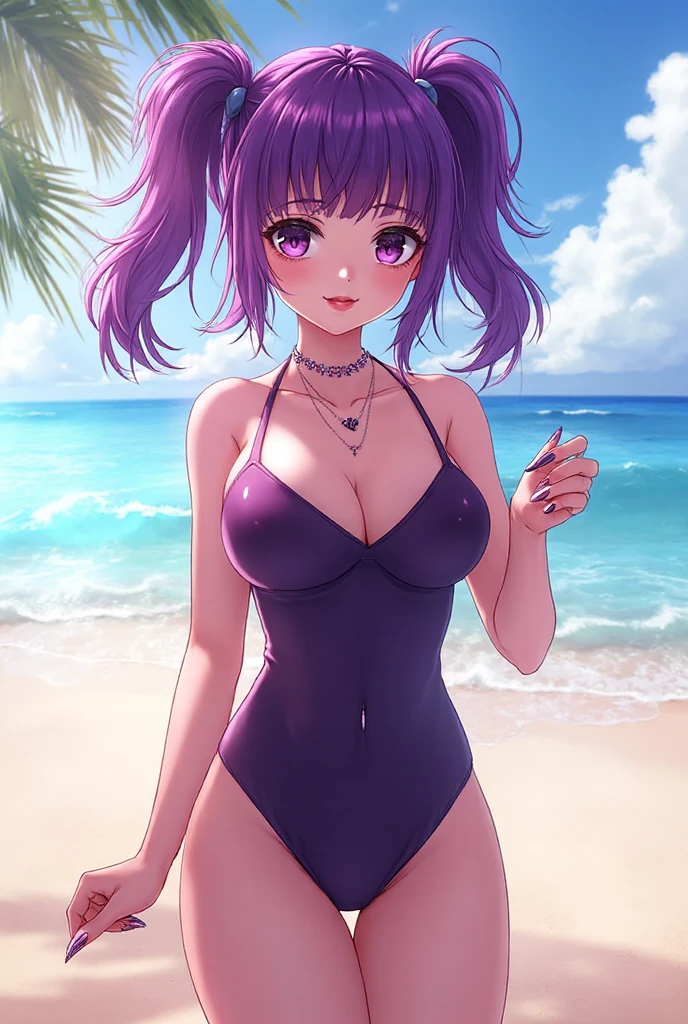 (best quality:1.2), 1girl, (masterpiece:1.2), raytracing, cute face, perfect face, ultra detailed,detailed face, 8k wallpaper, wide , <lora:more_details:0.5>, ShinobuKochou_NDV, 1girl, purple eyes, black-purple hair, , smile,  <lora:ShinobuKochou_NDV:0.7>, outdoor, , sitting, beach
