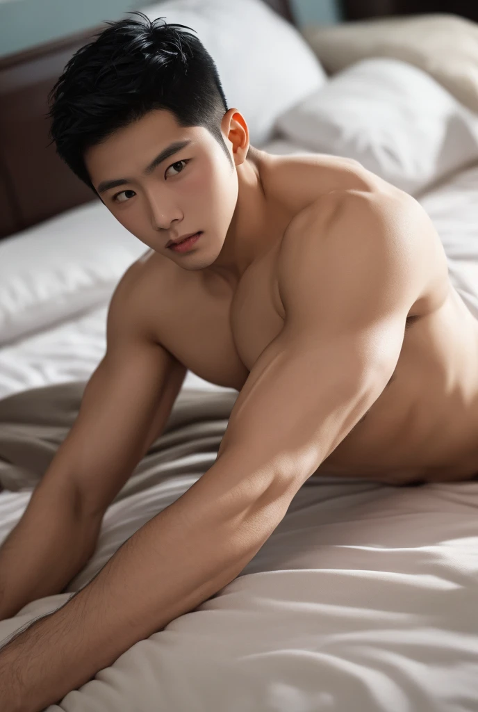 Best Quality, High quality, hight resolution, 4K, masutepiece, gaysex,Robust  plate, macho,Detailed face, Detailed eyes, Korean Male, Young men, Perfect face, perfect bodies,BDSM style,Cuffed,fetters,Expressions of shame,Crying face,Well-shaped penis,pale pink glans,Legs spread,Semen covered body,laying on back,opening legs,rape,Sex slaves,A dark-haired,Sports mowing,Black eyes, jock strap,toppless, Sweat vapor, manly face,Crying face,Reluctant face,blush,Parted lips,Toned body,fullnude, Bondage,Panties,BDSMCum in mouth,gargantilha,noose,chain,