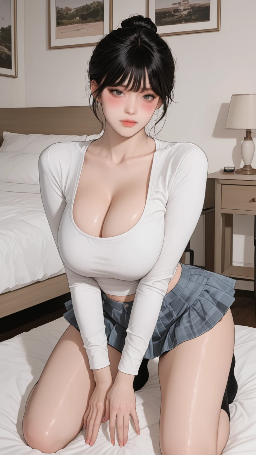 born, masterpiece, Ultra-clear photos, 最high quality, Ultra-high resolution, Realistic, Sunbeam, An innocent 13 year old girl, Very thin, There is a big gap between the legs, Muscles from thighs to calves, 綺麗なSole、 Manicure, Beautiful Makeup, Huge breasts、Saggy breasts、Spread your ，Completely ，Wearing a white  open short shirt, Adult cool casual short hair、Multicolored Hair, Suit Tie, Jacket, Jacketオープン,Shoulder Off, The shirt is open, very beautiful long detailed face, blue eyes, detailed, Neat background, Amazing, high-detailed skin, реалистичная detailed кожи, detailed , Huge Tits, Beautiful white skin, full length, Sole, barefoot, Sharp focus, Volumetric Fog, 8000 Contracts., high quality, detailed, Light Skin, Photorealism, Systemic Impact，Extreme , , , ,Sitting on a desk in the office, There are a lot of people around, Full Office, A girl gets punished for poor grades, Golden collar around the neck, Glamorous body, Huge breasts, Saggy breasts、fold your hands behind your back,  , Many colors, Neon color,  ACTUAL TWO GIRLS, , ,  all over the body, A large amount of  drips from the 、Narrow your eyes, open your mouth and lick、blush
