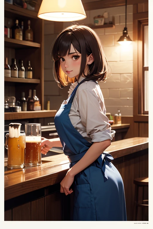 (Photorealistic:1.8, highest quality:1.8,8K masterpiece:1.8,High resolution,Mastepiece:AW Photos,Cinematic lighting),No split screen、morning、Old coffee shop、（A female clerk carrying coffee:1.5)、(Soryu Asuka Langley)、
（choker、Medium chest、Beautiful breasts、cafe uniform、、Beautiful ass、Beautiful thighs、Plump 、Cutting-edge fashion）、
(Random hairstyle、Beautiful, shiny pale-brown hair:1.5)、Sparkling Blue Eyes、Fine Lines、greet、smile、Random Pause、Random Angle