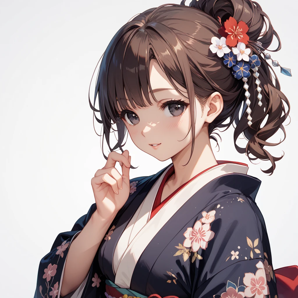 Shiny Hair, No makeup, masterpiece, Realistic, highest quality, High resolution, Shining Eyes,Eyebrows far apart 0.5, chuckle, Japanese Idols, 