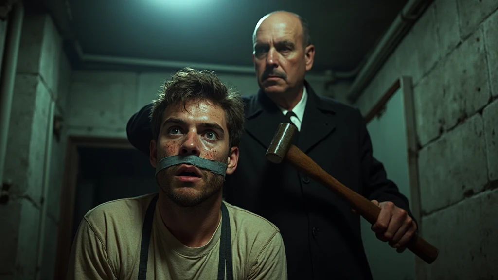 A spider biting 's hand