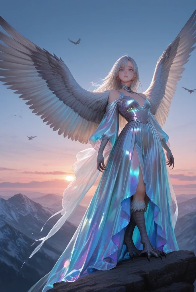 The Radiant Seraphim is a celestial being of pure light and energy, with six wings that radiate divine luminescence. Its form is ethereal and glowing, its eyes shining with an inner light that pierces through darkness. The Seraphim moves with a celestial grace, its presence bringing peace and enlightenment. It sings a heavenly chorus that resonates with the very fabric of the cosmos, inspiring awe and reverence in all who witness its divine beauty, rendered in breathtaking 4K and UHD resolution using Octane Render CGI technology all brought to life in a mesmerizing 16K masterpiece, glowing and enchanting, by yukisakura, high detailed, anime fantasy illustration, beautiful fantasy creature, beautiful fantasy, Korean artist, artgem colorful!!!, stunning anime fantasy creature, 4K, UHD, Ultra HD 4K image.






