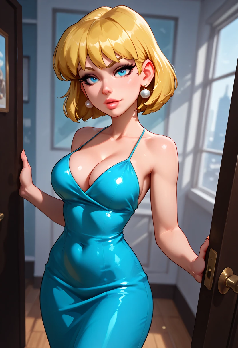 sitting on huge stick,  inside, face of pleasure