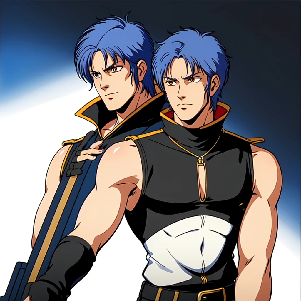 (Masterpiece, best quality), detailed, 1 man, ((character concept art)), ((character design sheet, same character, front, side, back)), full body, body complete, 1 Male, 1 Man, Detailed face, character design sheet，full bodyesbian, Highly detailed, character sheet, character design, Many parts, dark skin, angel wings, long ponytail purple hair, angel outfit, muscle male god, male clothes, masculine, muscle man, male muscle, manly, male angel, Muscle male with purple ponytail long hair，beautiful man, abs, pectoral muscle