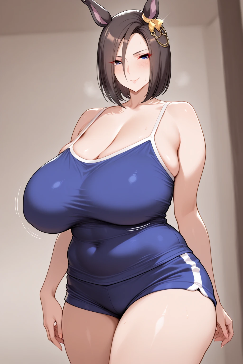 An anime-style artwork depicting Mizuki_Shiranui from the game Honkai star rail.

Tags: Mizuki_Shiranui, anime, detailed eyes, detailed lips, crop top, turtleneck, pencil skirt, smiling expression, intense gaze, dynamic pose, indoor, palace, vibrant colors, digital art, high-resolution, professional quality, ????????????????, (underboob : 1.4), curvy, cowboy shot, (????????????????: 1.4),