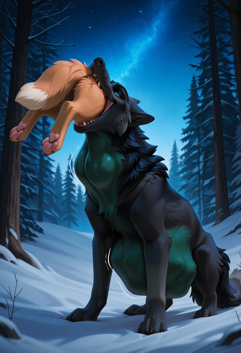 1 boy, furry, male SCP-1417, monster, nature background, oleo background, lake, night, moon, detailed hands, detailed face, detailed body, wide ????, fat ???, ???????, being penetrated by a human, masterpiece, high quality, faceless human, ???????, realistic artstyle, curvy, flat ?????, thick thighs, sweat body, ?????????, ????????,