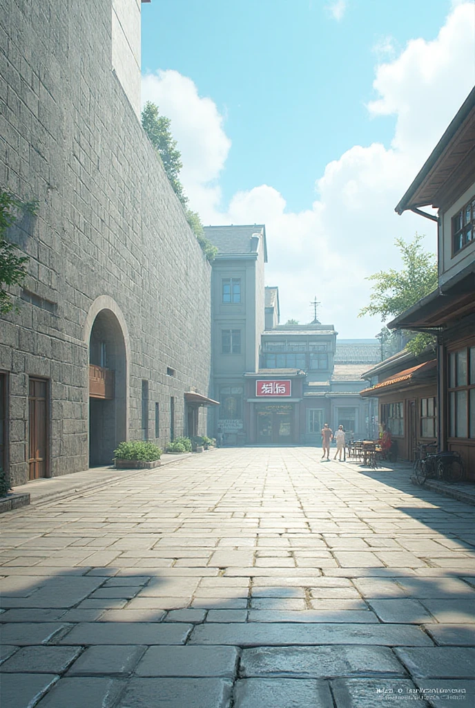 Science fiction cyberpunk, people walking in front of the gated entrance of the park, prosthetic limbs, robots, private college entrance, zun, nanquan, mingchen god, jin yiwei, entrance, qiangshu, jinshan, wide lens, wide angle lens, tianzi, street view, photo display large, wide vista, tourist destination, full view, wang wei, architecture street, masterpiece, best quality, high design, surreal, high-tech low life, neon, billboard, game CG, psychedelic, cyberpunk 2077, night, realistic style, hong kong