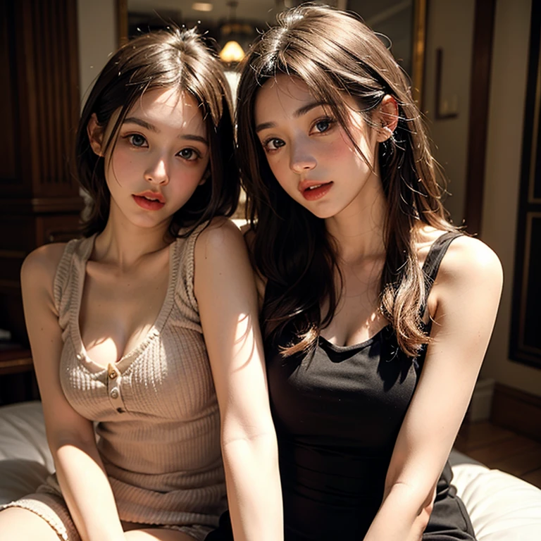 parte superior del cuerpo: 1.2 1girl, obra maestra, mejor calidad, ultra detallado, illustration, ojos finamente detallados y cara detallada) Ropa: mini vestido color , con gran escote, medias color blanco, anillo de bodas, Apariencia: Short black hair in a low, clean bun, maquillaje natural, (ojos morados: 1.05), gafas blancas, caderas anchas, senos masivos, besando un hombre adult , seductor, maternal, at_the_CEO_office, mirando al espectador, curvilíneo, voluptuoso, cuerpo completo, CEO lady, (mujer madura, : 1.1), girl in tight dress, little girl in short dress with her young mother, (curvy: 1.1), culo grande, muslos gruesos, en una oficina de escuela, 8-year-old girl in her young mother's short flared tight dress, 8-year-old girl holding hands with her mother, de pie