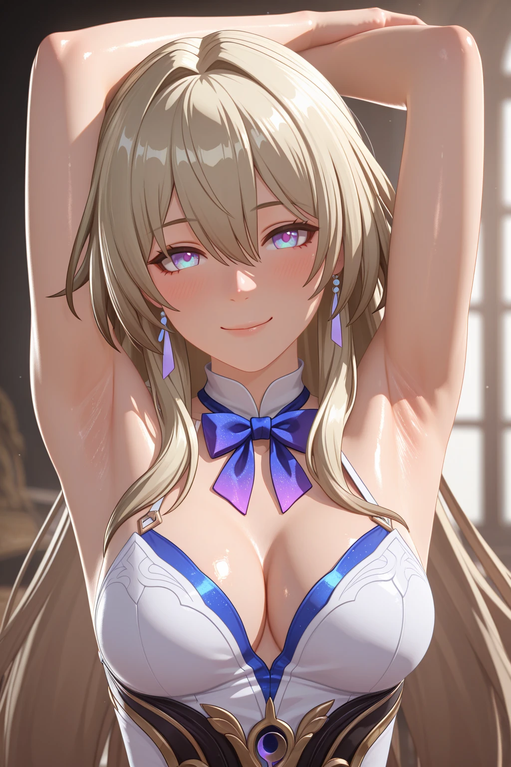 (Absurd:2), (Highest quality), (Very detailed), (The  is displayed),((Completely )),(Small breasts:2), ((whole body)), (Blushing with embarrassment、Showing your  to the audience、Open the mouse slightly), High protruding buttocks, (), Writhing, Retrospective Viewer, ,Firm big ass, Take a bath , Sidelong glance, ,Touching their breasts and crotch, , lure, Naughty expression,Inviting , Girl,Young face,smile,Bathroom, ponytail,Twin tails、Ultra-slim legs、Wearing round frame glasses、 Apron、Silver Hair、Wet、Plump body、Amazingly cute、gossiper、Cat's Tail
