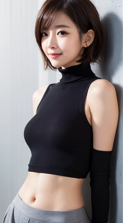 8K quality、High resolution、Realistic skin texture、High resolutionの瞳、woman、Sleeveless blouse、 with no 、Blondeショートポニーテール、thin、 crotch、リアルなwoman、Small breasts、Blonde、thin脚、Sweating profusely、Sweat accumulates in the chest、bar counter、Well-groomed navel、Lean forward、Touching the groin、Ecstatic expression、woman器から垂れる大量の白濁した液体、