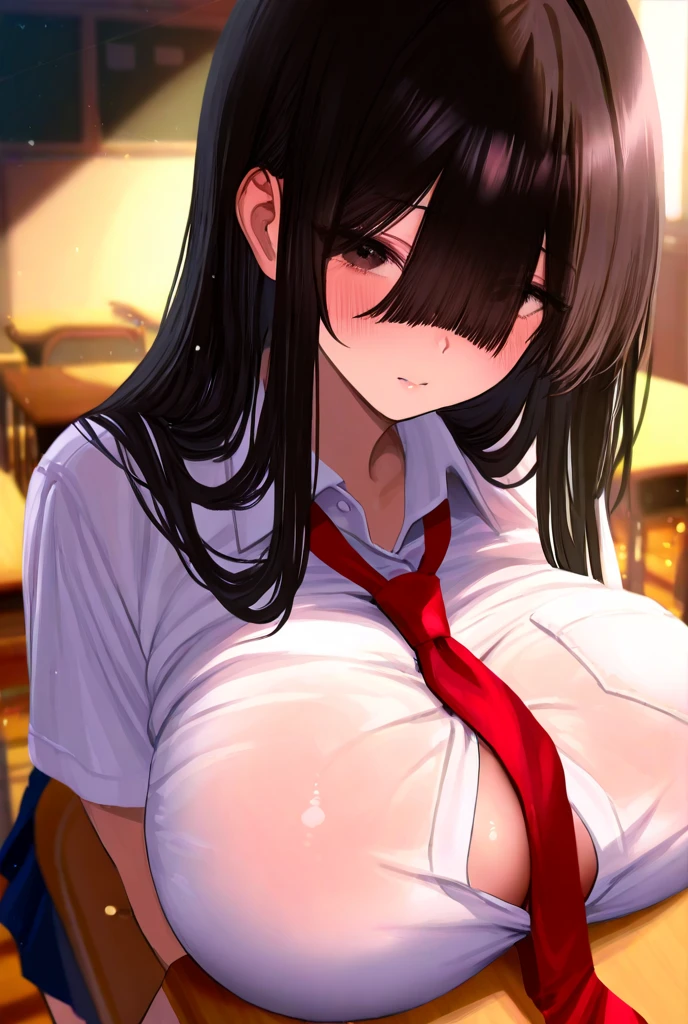 {{{masterpiece}}}, {{{best quality}}}, {{ultra-detailed}}, {illustration}, {{an extremely delicate and beautiful}}, (beautiful detailed eyes:1.6), extremely detailed face, 8k, ????, 1girl, solo, Mizuhara Chizuru(Rent-A-Girlfriend), chizuru, cute face, brown hair, long hair, braid, light brown eyes, pink shirt, frilled shirt, white skirt, white collar, red ribbon, neck ribbon, collarbone, BREAK, ????, taking off clothes, ????????????, ??????????, open jacket, lift up jacket, ???????, ???????, lift up skirt, blush, BREAK, ????, Anime character is giving a ??????? to a man, hetero, 1boy, tongue, tongue out, elongated ?????, ????????,????????, (headgrabblowjob:1.5), {{{????????}}}, {{{??????????}}}, {{{{{put ????? in mouth}}}}}, ????????, open mouth, {{{??????????}}}, covered in ?????, embarrassed, naughty expression, flushed cheeks, cowboy shot, ????????, ????????? grab, faceless male, kneeling, catch head, vacuum ????????, facial