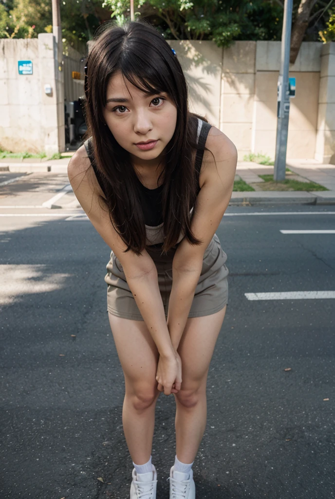 Tied up and unable to move、high resolution、Completely naked、Shortcuts、On the road、Constraints、Weeping face