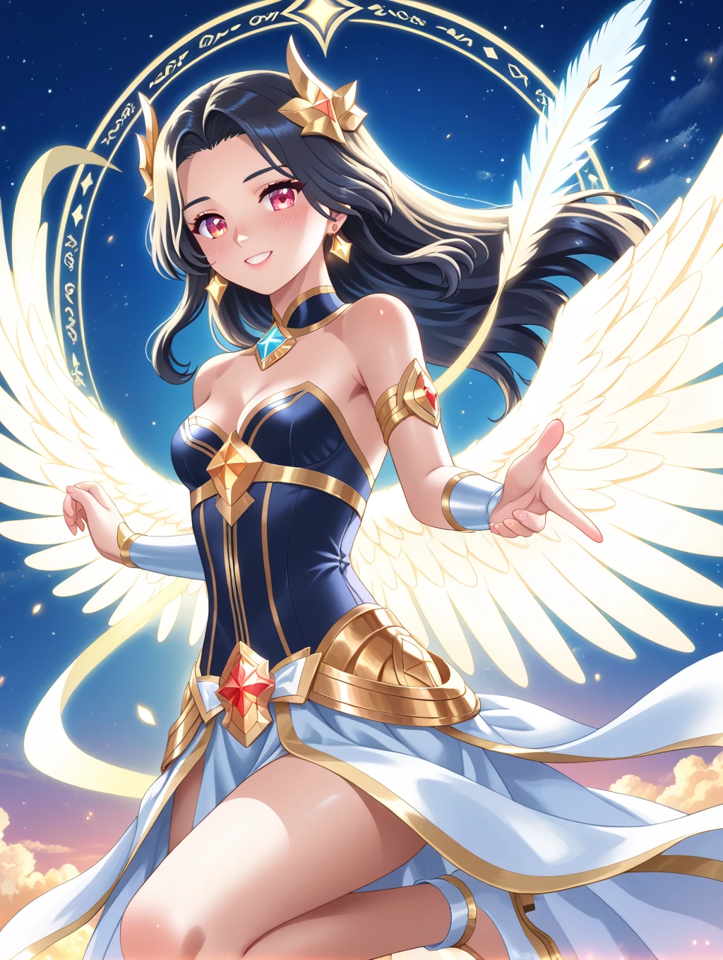 (best quality,4k,8k,highres,masterpiece:1.2),ultra-detailed,(realistic,photorealistic,photo-realistic:1.37),acrylic painting,beautiful Thai model in a Lolita dress with downy hair,beautiful Thai model with extremely colorful hair and detailed  features,beautiful Thai model standing in a beautiful garden surrounded by a starry sky,beautiful Thai model wearing a vibrant Lolita dress,beautiful Thai model with intricate accessories and a matching hat,beautiful Thai model posing gracefully with her hands on her hips,beautiful Thai model with long flowing twintails,beautiful Thai model with bright blue eyes and rosy lips,beautiful Thai model with a joyful expression,beautiful Thai model in a dynamic pose with cherry blossoms falling around her,beautiful Thai model surrounded by colorful flowers and butterflies,beautiful Thai model's dress adorned with cute bows and lace details,beautiful Thai model with an enchanting smile,beautiful Thai model with soft, pastel-colored shading,beautiful Thai model with a magical glow illuminating her,beautiful Thai model in a picturesque setting with a winding path leading to a magnificent castle,beautiful Thai model holding a microphone and singing passionately,beautiful Thai model with a fairytale-like background,beautiful Thai model with a soft, dreamy atmosphere,beautiful Thai model with a subtle bokeh effect,beautiful Thai model standing under a moonlit sky,beautiful Thai model with a warm, golden sunset in the background,beautiful Thai model surrounded by twinkling stars and colorful nebulae,creating an ethereal and captivating artistic masterpiece. 