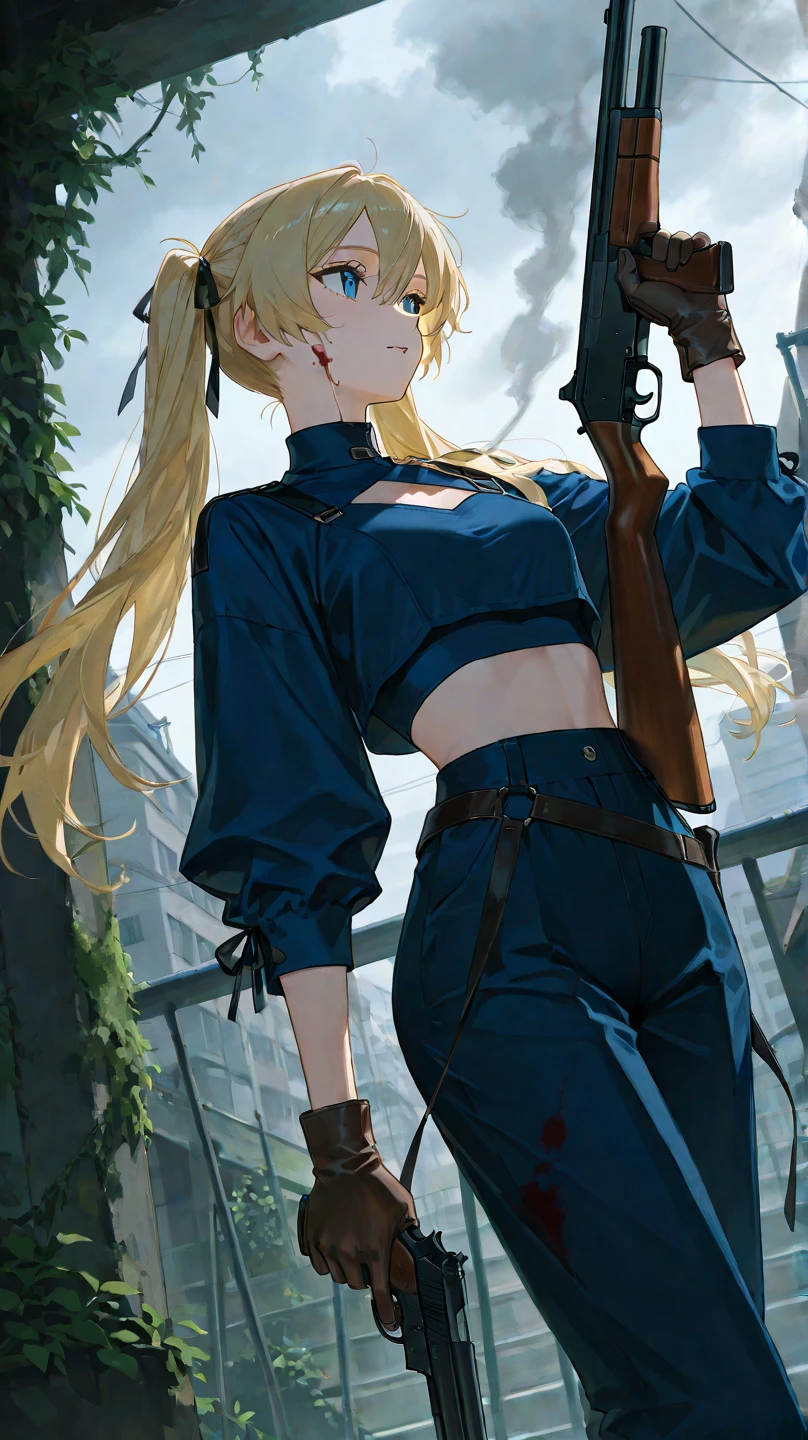 ((Table t○p, highest quality, Hi-Res Lucifer,Anime Screen Capture、Pixel Perfect, 8k、Browsing Caution、)))、Perfect 、Miyu Kato、(((Maintenance Staff、Chubby、、Wide 、Wide 、Thick thighs、Being restrained、Hands on )))、(((short hair、Long sideburns、Single Braid Ponytail、Brown Hair)))、(((White T-shirt、Green Cargo Pants)))、Black baseball cap、Brown gloves、Sweat,(Green Eyes)、 ((Grin、blush))、(Dark Concrete Floor) Anime girl with a baseball bat and helmet, :14 Frankl + jet radio, :14 Frankl + Akira, Pilot Girl, flkl, mechanized valkyrie girl, Jet Set Radio Station, jet dial radio, Akira artstyle, Akira moto, Impressive and detailed art style, Kauchert Kents, portrait anime space cadet girl, headquarters, profile, orange background,((13 year old girl)), (((slim, thin waist, thin thighs, thin arms))) Modest outfit, remote shot, detailed beautiful delicate face, detailed beautiful delicate eyes, perfect facial proportions, high-definition skin, fine skin, four-inch best ratio. With one thumb, a masterpiece, highly detailed, realistic, (World War II German general uniform reference : 1.8), the highest face resolution, adult, modestly dressed woman, dressed entirely, ( small, black hair, black straight bangs, super fine braids, straight bangs, red glasses, dark green eyes), future, science fiction, fighter plane, standing On the landing of a fighter plane, the government agency, a deep intelligent personality, a calm expression, a respectful face, a war, a fighter plane (La mejor calidad:1.1), (Obra maestra:1.4), (absurdos:1.0), retrato, primer plano,1girl, Marinero Urano, KizukiAi, Mujer madura, small , aqua eyes, cabello rubio, Uniforme Sailor Senshi, Collar de marinero, arco de pecho, Arco trasero, Falda suplicante, Guantes blancos de codo, Acostado boca abajo, en el suelo, con el trasero en alto, mostrando el de espaldas, without looking back