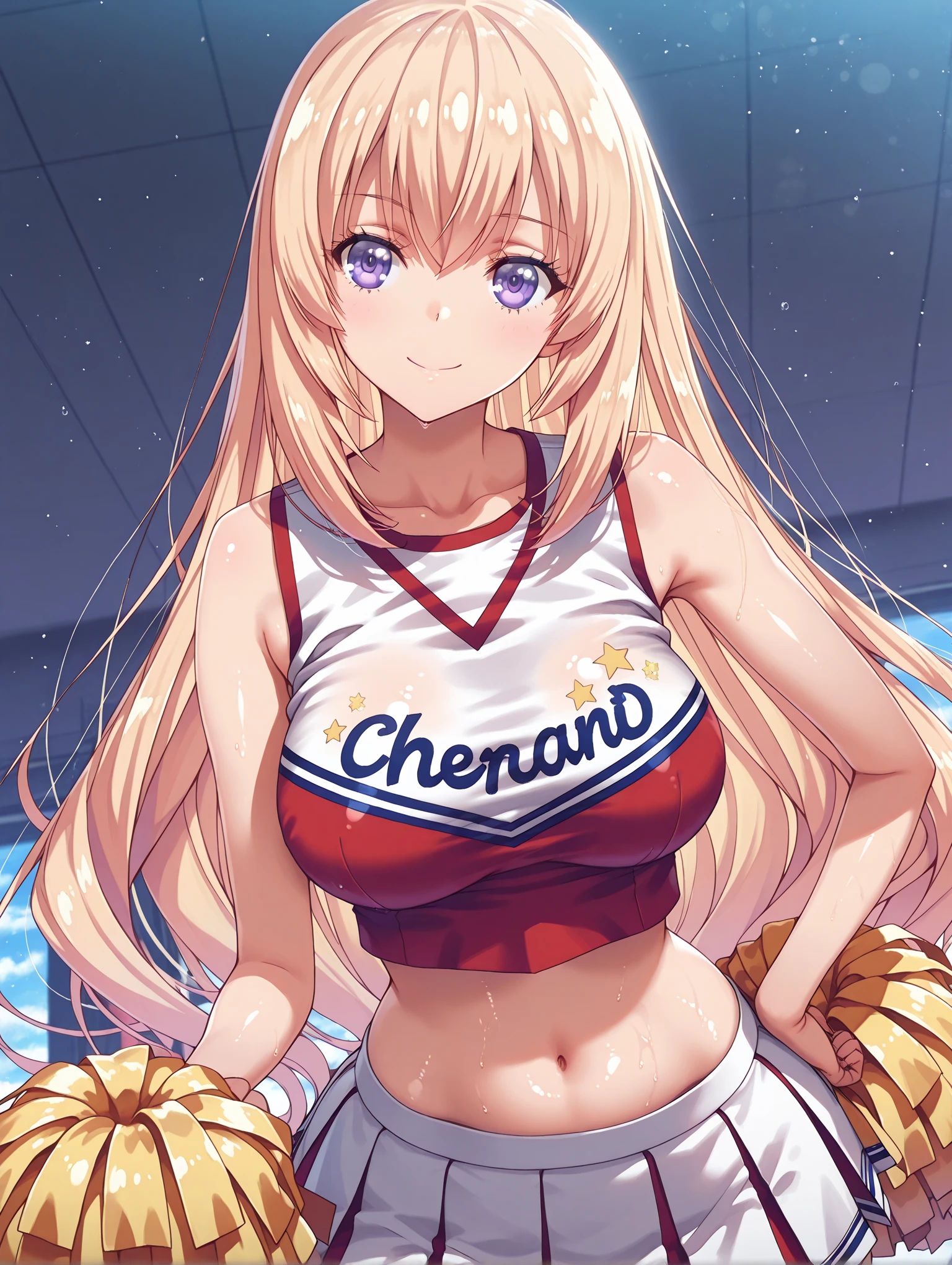 ????? apron,Cheerleader,smile,big ??????