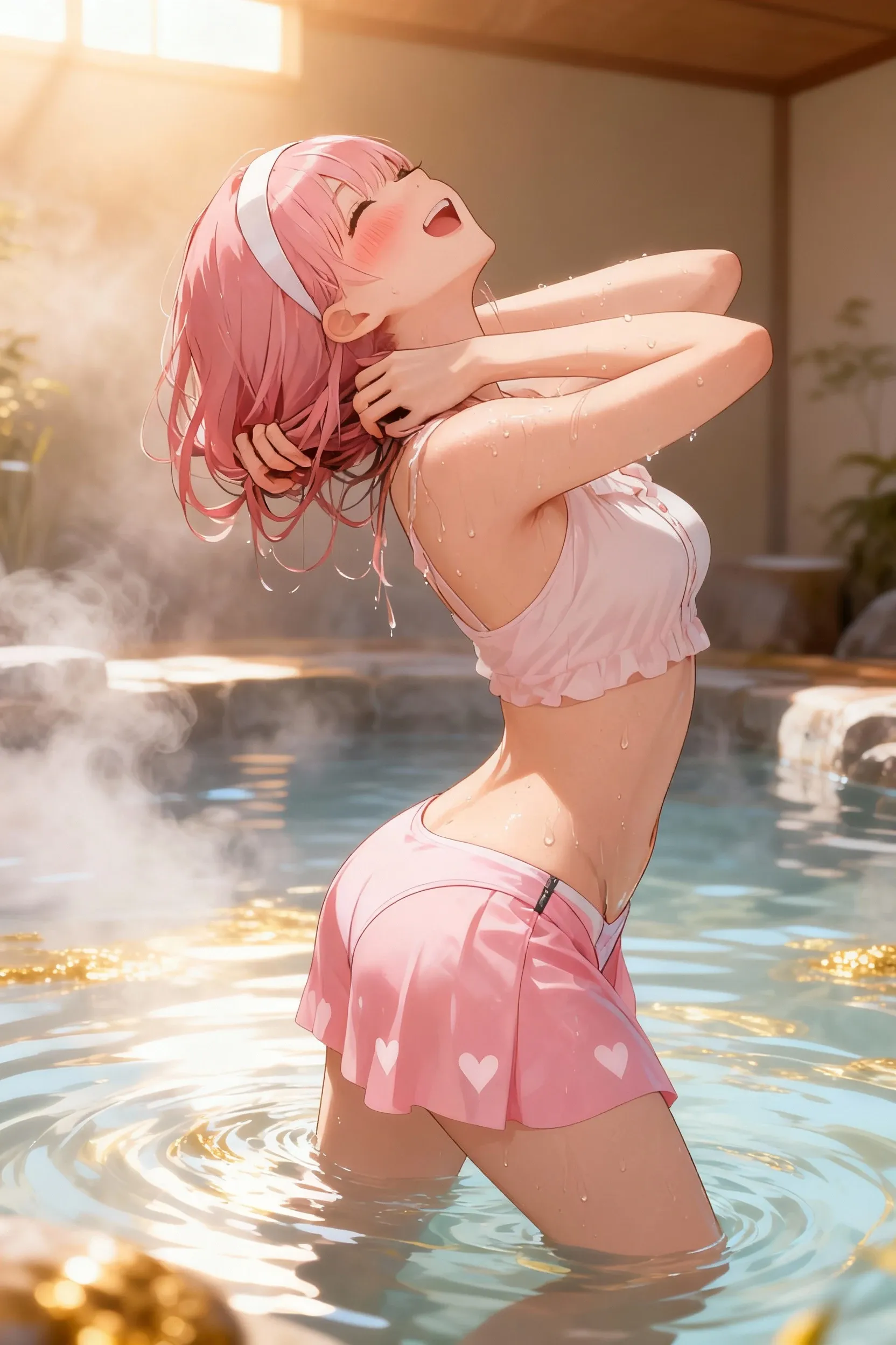 The ????? leaks out, the ????????? becomes very transparent, and the expression is dull