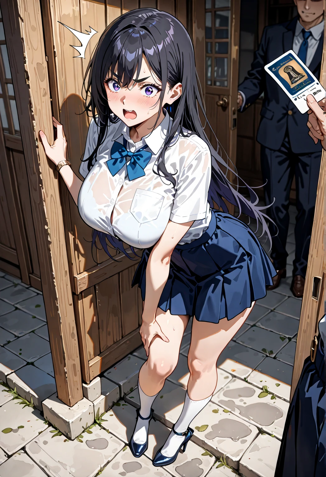 best quality, masterpiece, (????) ,(crowd, in public:1.2), rinne \(sennen sensou aigis\)、(???????????、??????? face:1.2),whole body、Completely ?????、?????????????,(nose blush, embarrassed、Squirting:1.2)、(open your mouth、Drool、Sweat、vapor、trembling),(bound, ??? toy, ????, bondage, ????????, object insertion, restrained, rope), ??????????、arms up, ??????????、legs up, legs spread, ???? ???????, ?????, ???????