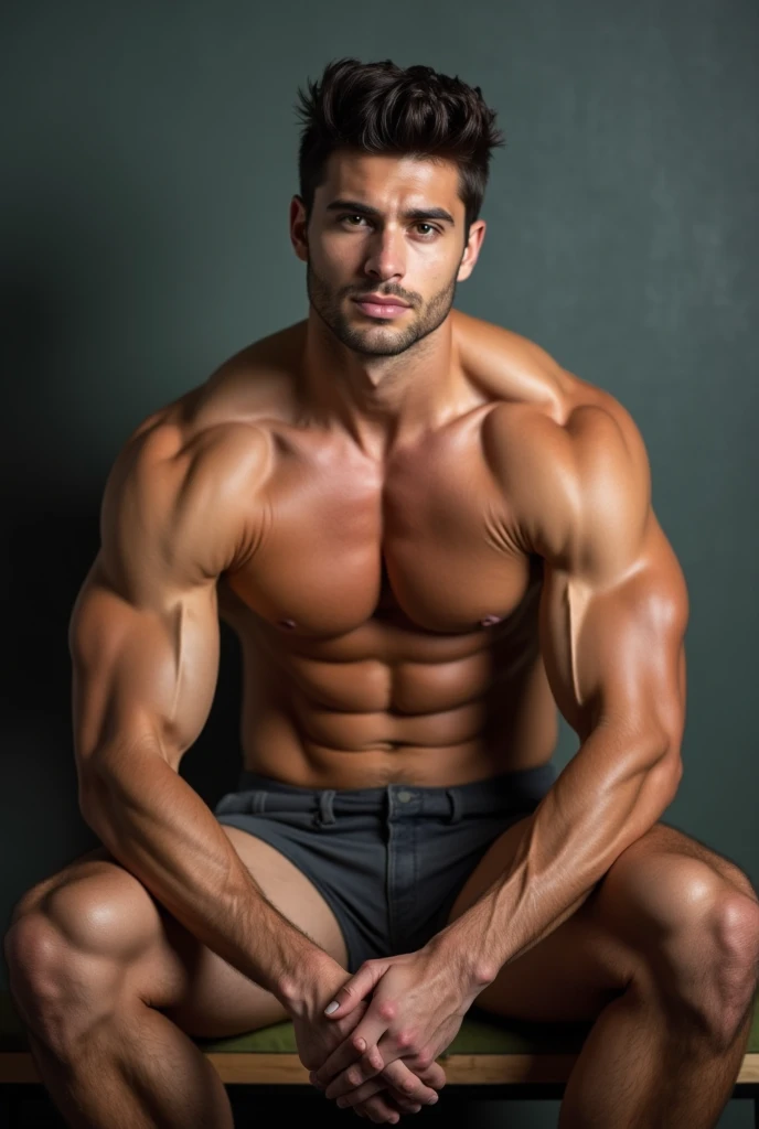 wide wide shot！depth of fields！Roman columns！Set against the backdrop of ancient Rome！Colosseum！Ancient Rome！The fat and strong gladiator！ctextured skin,!luring！Weapons and helmets in hands！Wear-resistant glass film、well built、dark skin texture,!！180ＣＭ！120kg!Firm meat！He  fat and strong，There  a lot of hair on the belly.！Whiow-rise ultra-transparent swimming trunks！Open the thighs，Showing hairy ??????！sat on the ground，spread your hairy thighs！Hairy ??????！，largeeyes！largeeyes！Straight nose！maximum！to the greatest extent！raised his hand，people showing hairy armpits、30 age old、Abnormally thick body hair、scantily clad、！！flathead！！luring！flathead！(High detail 8K)raise your eyes！open your eyes！ ((realistically)), ！ultra - detailed, Best quality at best, Strong light illumination, Focus sharp, theater audience, The upward lens  closer to the body, (( Body Fat 30%，Short hair details！ shave the sides short,  My ?????  hairy, bodyhair, , Showing hairy ??????！Showing hairy armpits, furry legs, silber hair,)),  , Muscular Jigachad, Super buff and cool, aged 40, shaggy, a screenshot by Adam Dario Keel, reddit, Photographic realism, , artem, Attractive plump male, hairy fat body, Gigachard The Art of Muscular Abnormality, New row added, Tanaka Ryu HD, fukaya yuichiro, Yoshifumi Ujima, akikazu mizuno, style of kentaro miura, Shen Hangga, shin-hanga, yoshida , Tanaka Ryu HD, New row added, fukaya yuichiro, Yoshifumi Ujima, akikazu mizuno, style of kentaro miura, Shen Hangga, shin-hanga, yoshida, Hideo Minaba, Chad real photos'Handsome and charming man inspired by Ludovit Fula, fat and strong&;The whole body  meat！Pose in front of them, sweaty abs, Well-defined abs, attractive body, flowers growing out of his body, [ silber hair ]!!, muscle men, tear drop, There are abs, Muscular men tangled together, six-pack, [ defined free form, Super muscular torso,Strong masculine characteristics,35yo， :: sport, 32years old, masculine pose, David Gandhi, 35yo, male model, attractive male，Side Body("！, large bulge ":1.2),(dynamicposes:1.1), A masterpiece of the thighs, Best quality at best, A high resolution, closeup portrait, malefocus, solofocus, of a man, The ????????、Ai Jia、low angles, bodyhair, Grow a beard,，Stay healthy, My ?????  hairy, bodyhair, , Showing hairy ??????, furry legs, little beard, model poses, Surprising composition, Front view, HighDynamicRange, ８ｋ high detal,电影灯光, hyper realisitc, high detal, Anatomically correct, dark skin texture,!high high quality,wide wide shot！The entire body contains the calves！ low perspective，Best quality at best, A high resolution, tmasterpiece, Guy、musculous、There are eyes's short hair hairstyle、????、Spacious size、Authentic texture、Upper part of the body、large bulge、athlete、soles of feet、wastelands、training，Asian male celebrity，sports student，年轻，cool guy，Plump your ???????，ssmile