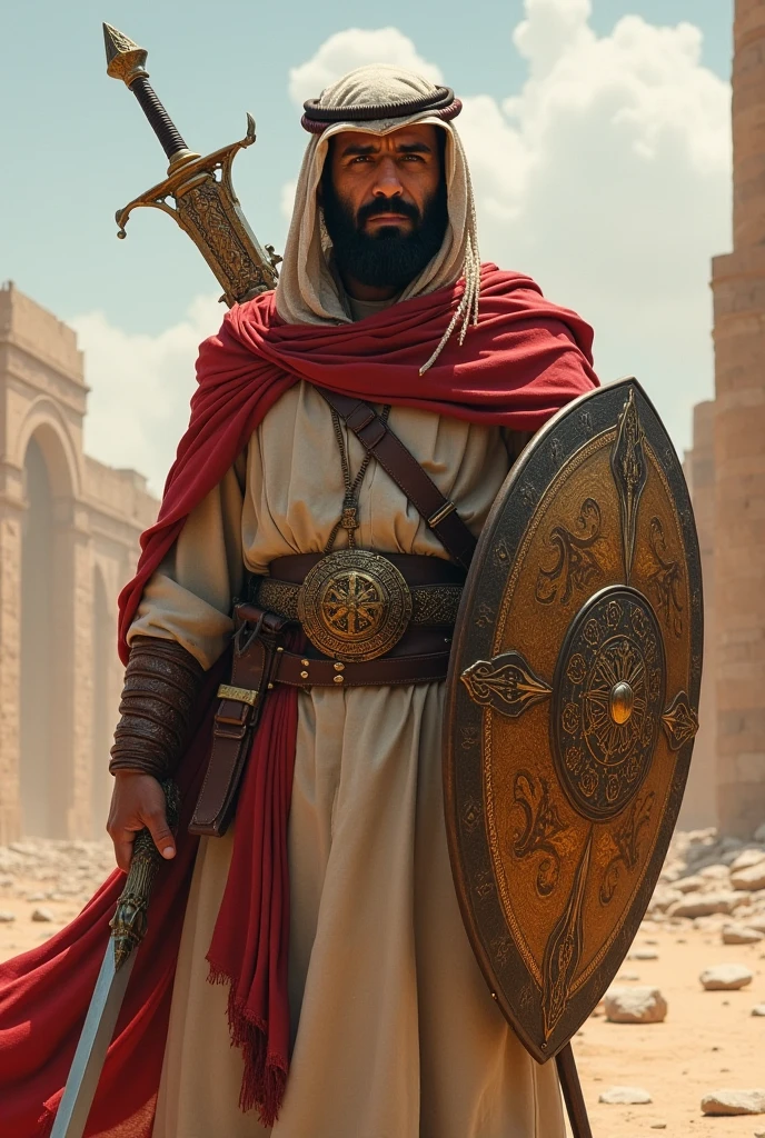 Arabian muslim warrior
