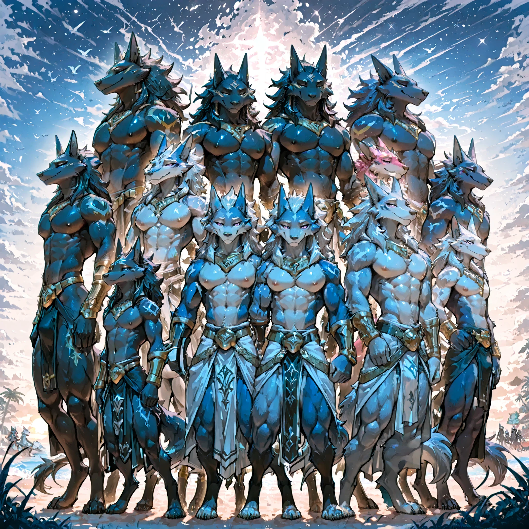 Front angle、Ultra-detailed illustrations、Ultra-precise expression、masterpiece、Highest quality、ultra High resolution、High resolution、Hiromitsu Takeda Style、White background、Simple Background、Bad look、Black Skin、Muscular man、bald、Completely 、shiny skin、smile、pubic hair、Big 、stand、Shadow on face、barefoot、Thick lips、Red tattoo on hand、