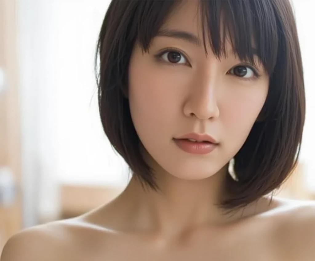 ????? woman　Shy face