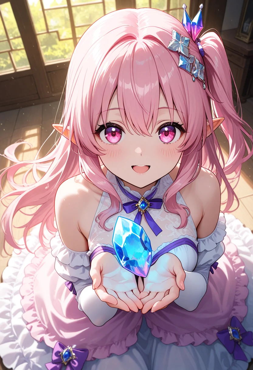 Girl with Jewels,Offering a Jewels,Two-handed,4K,8K,Highest quality